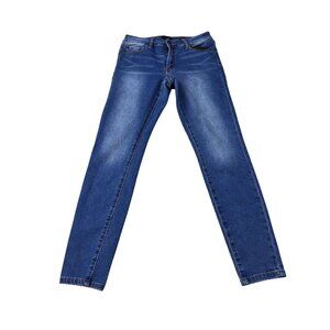 Tahari Kelly Womens Classic Skinny Jeans Size 4/27 Blue Denim